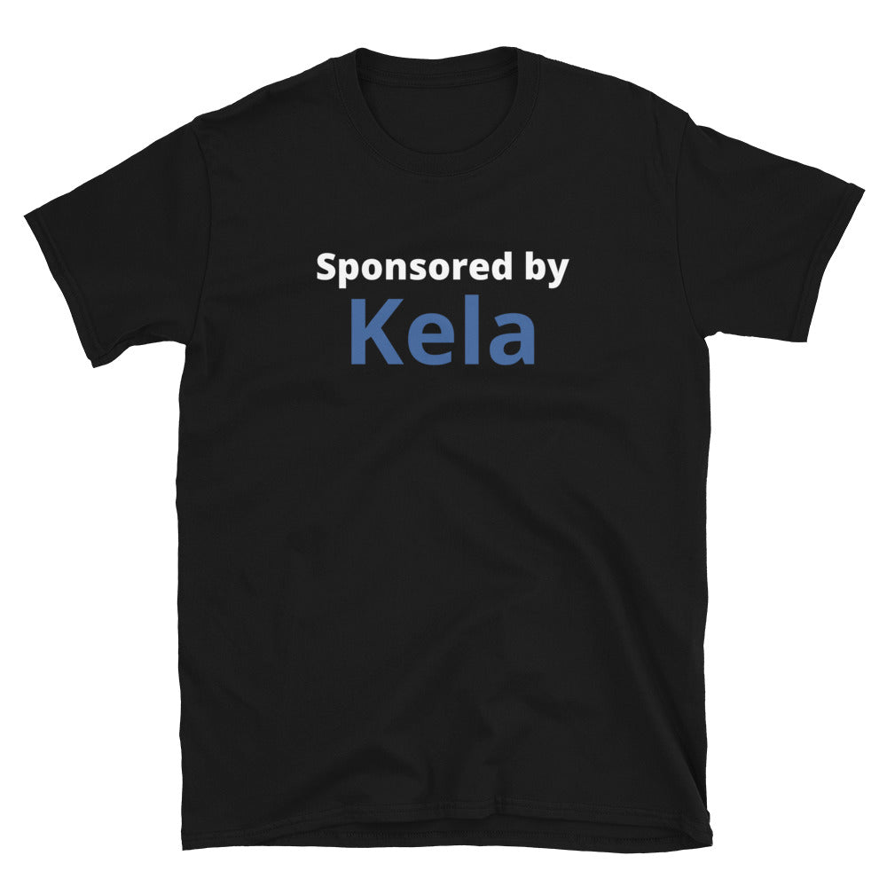 Sponsored by Kela t-paita