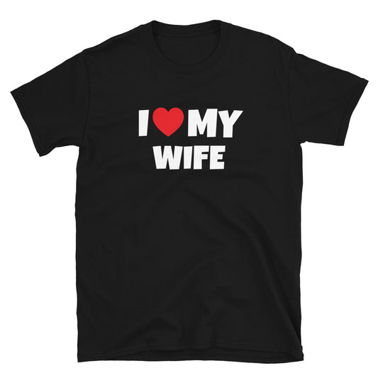 I ❤️ My Wife t-paita