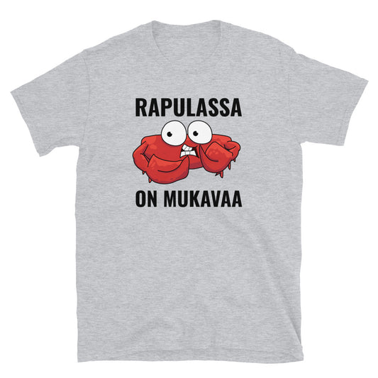 Rapulassa on mukavaa t-paita