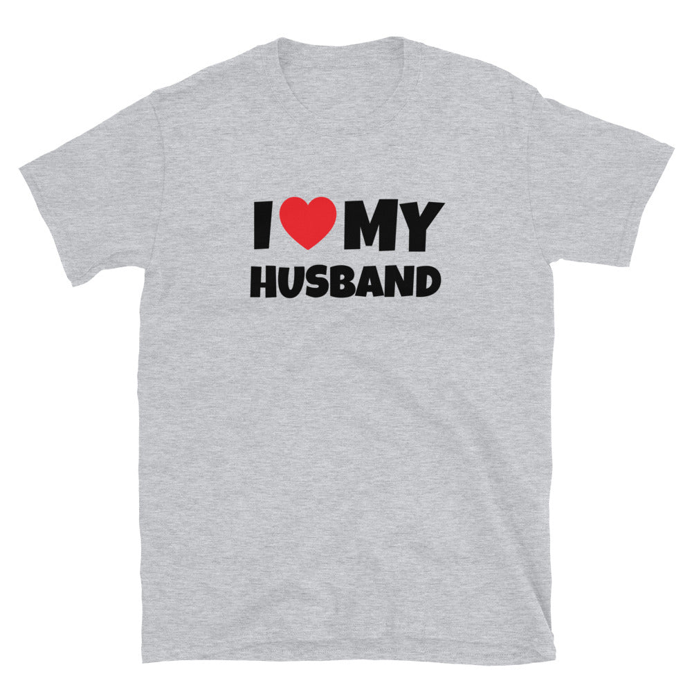 I ❤️ My Husband t-paita