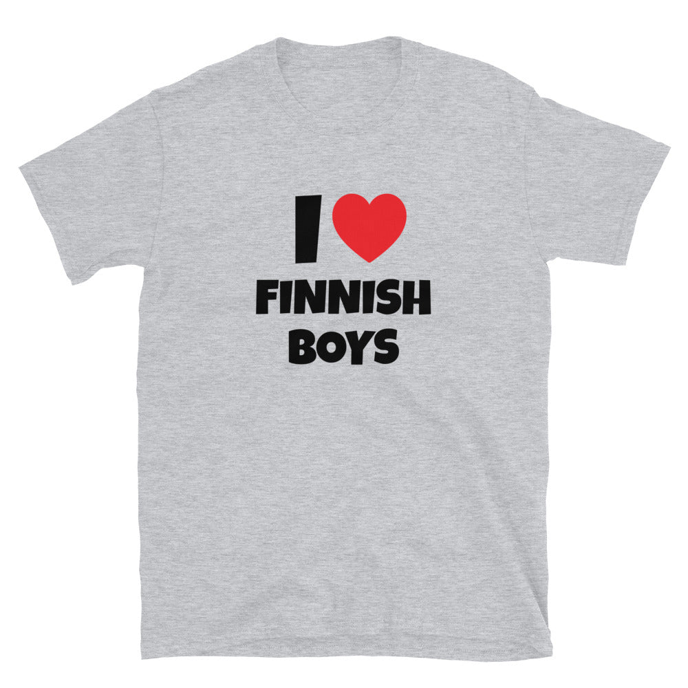 I Love Finnish Boys t-paita