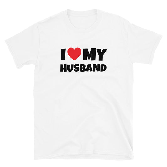 I ❤️ My Husband t-paita