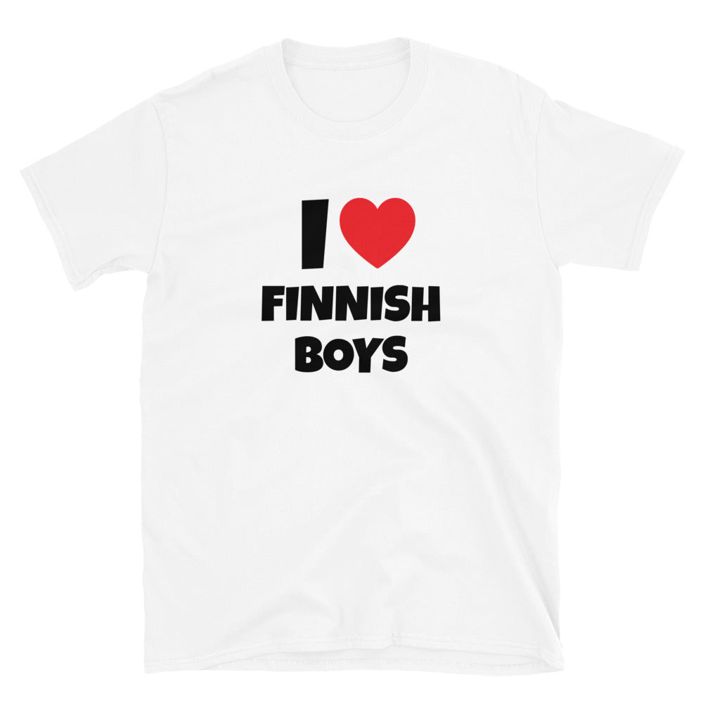 I Love Finnish Boys t-paita