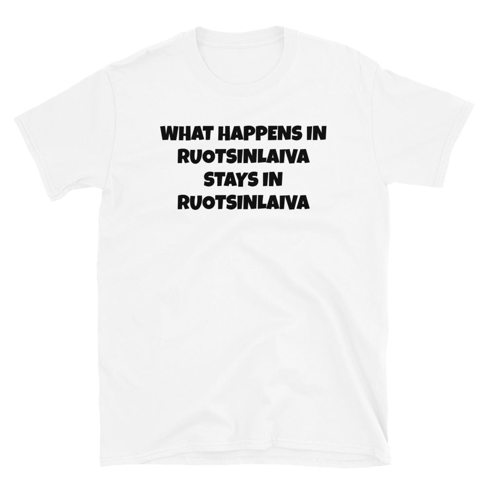 What happens in ruotsinlaiva t-paita
