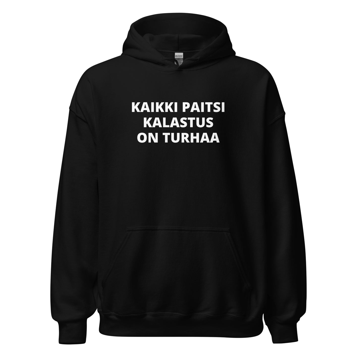 Kaikki paitsi kalastus on turhaa huppari