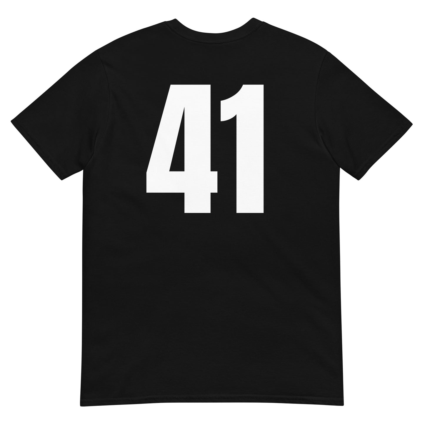 Numero 41 selässä t-paita