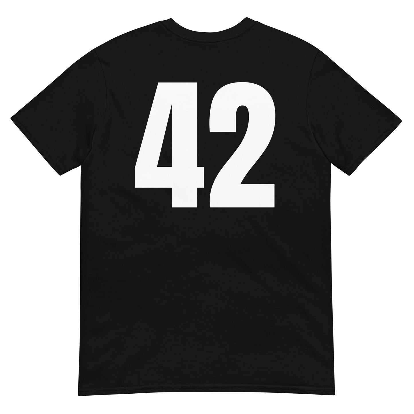 Numero 42 selässä t-paita