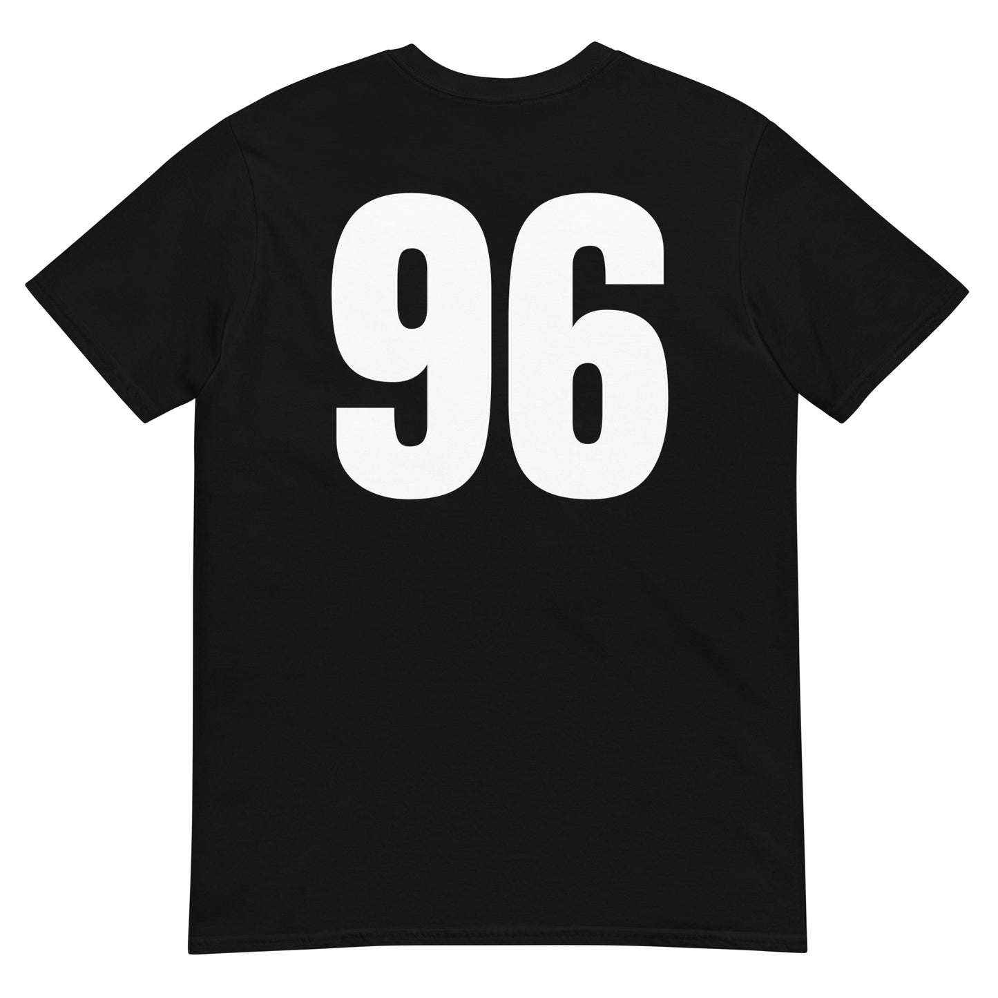 Numero 96 selässä t-paita