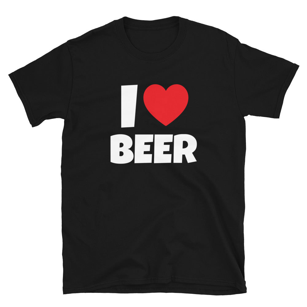 I ❤️ Beer t-paita