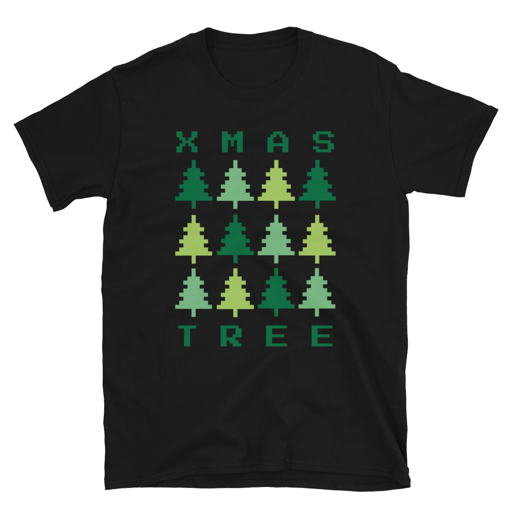 X mas tree t-paita