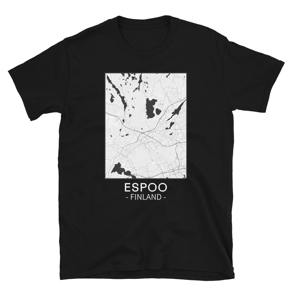 Espoo - kartta t-paita