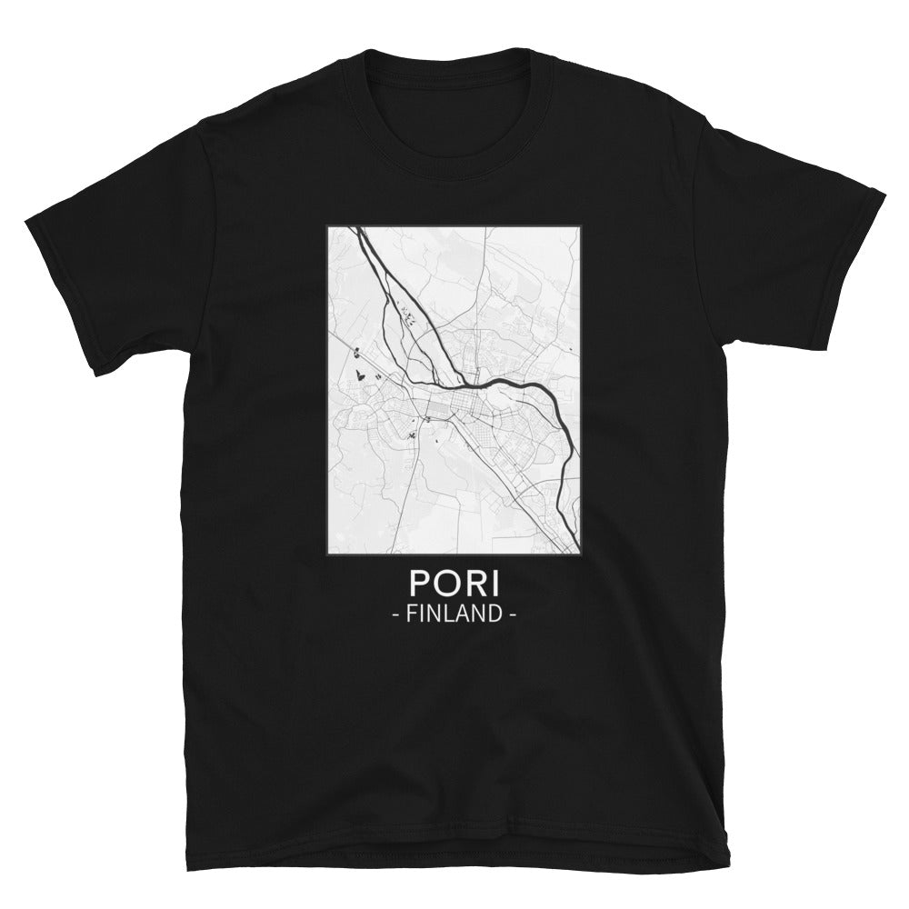 Pori - kartta t-paita