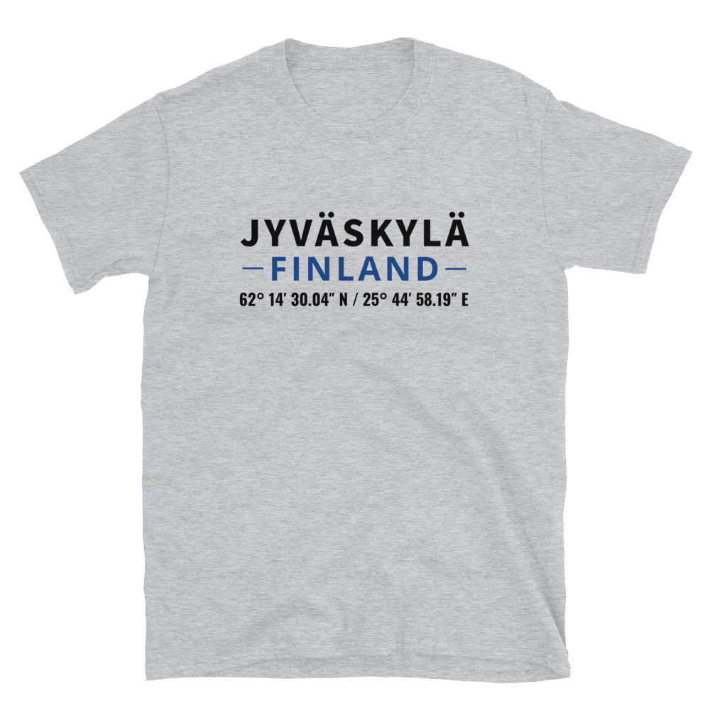 Jyväskylä - Koordinaatit t-paita