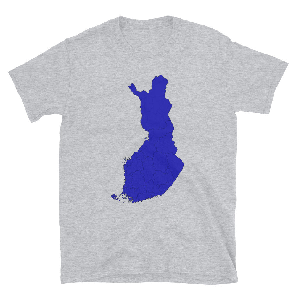 Suomen ääriviivat t-paita