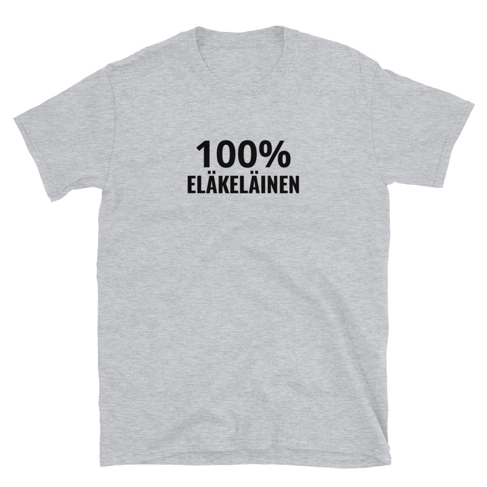 100% eläkeläinen t-paita