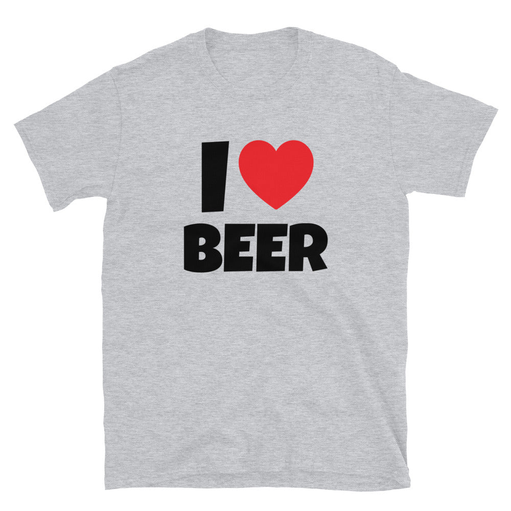 I ❤️ Beer t-paita