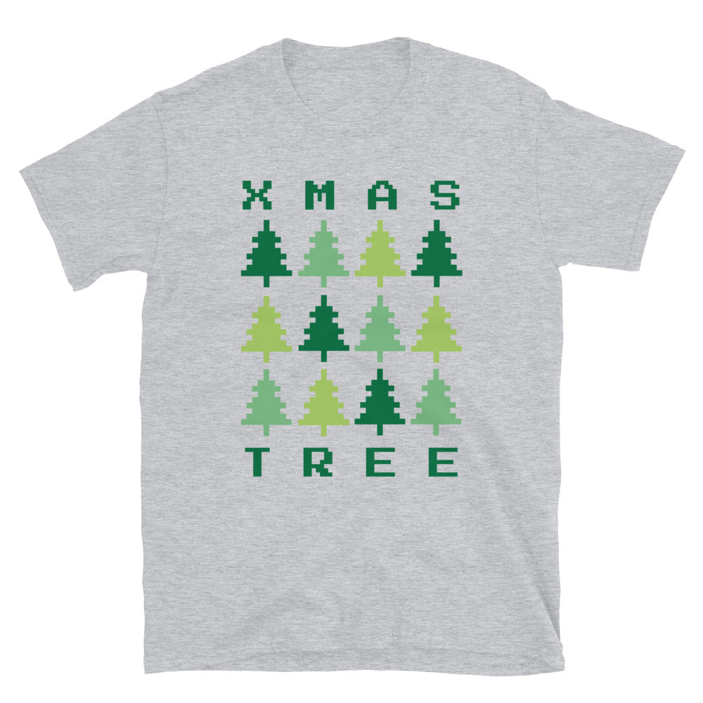 X mas tree t-paita