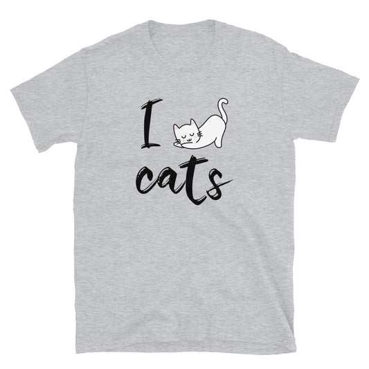 I ❤️ Cats t-paita