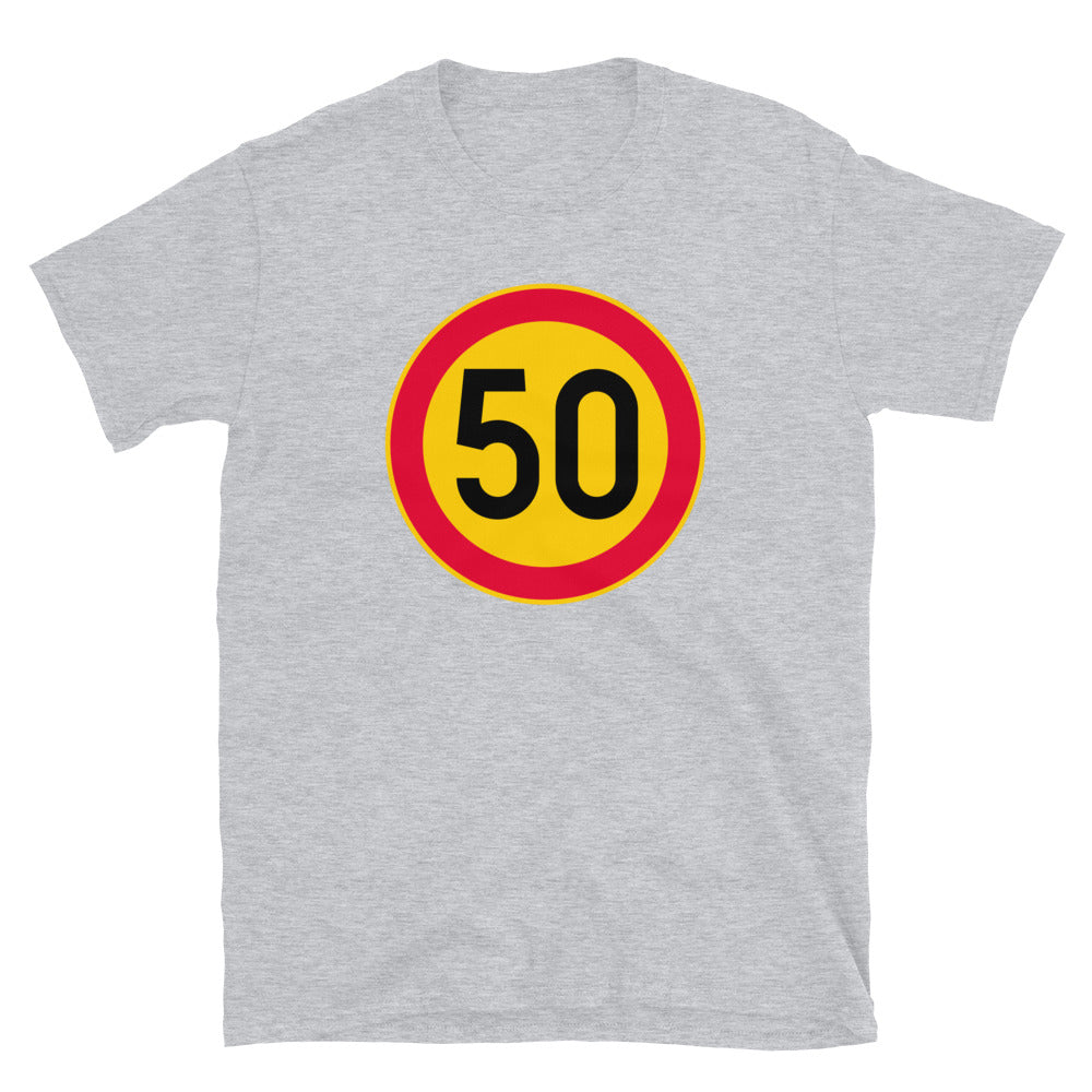 50 vuotta t-paita
