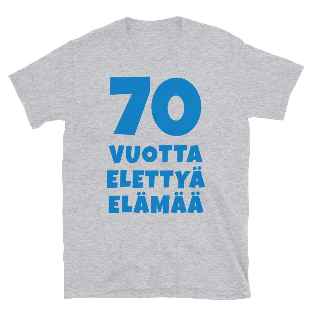 70 vuotta elettyä elämää t-paita