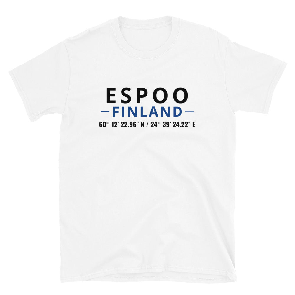 Espoo - Koordinaatit t-paita