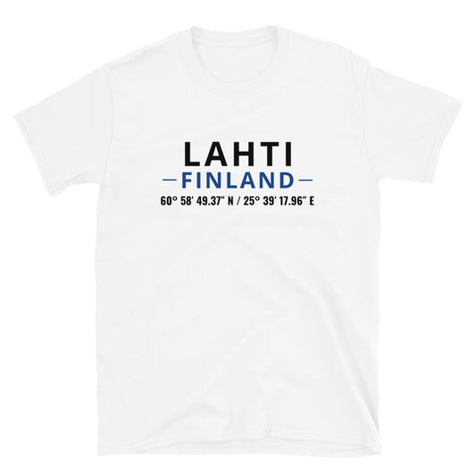 Lahti - Koordinaatit t-paita