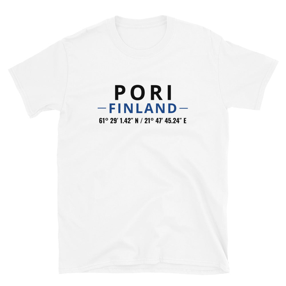 Pori - Koordinaatit t-paita