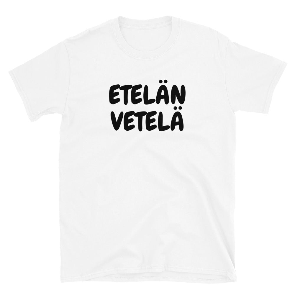 Etelän vetelä t-paita