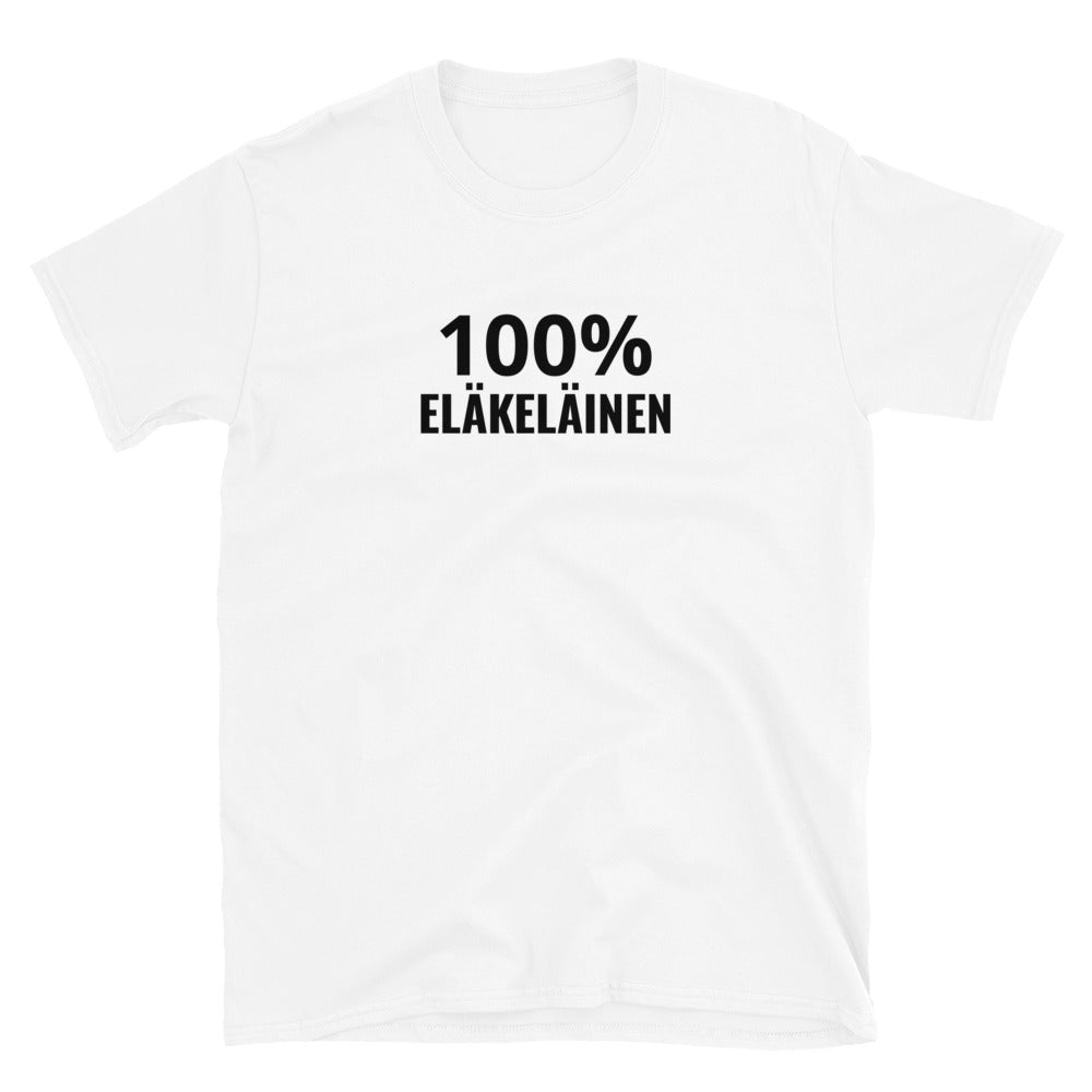 100% eläkeläinen t-paita