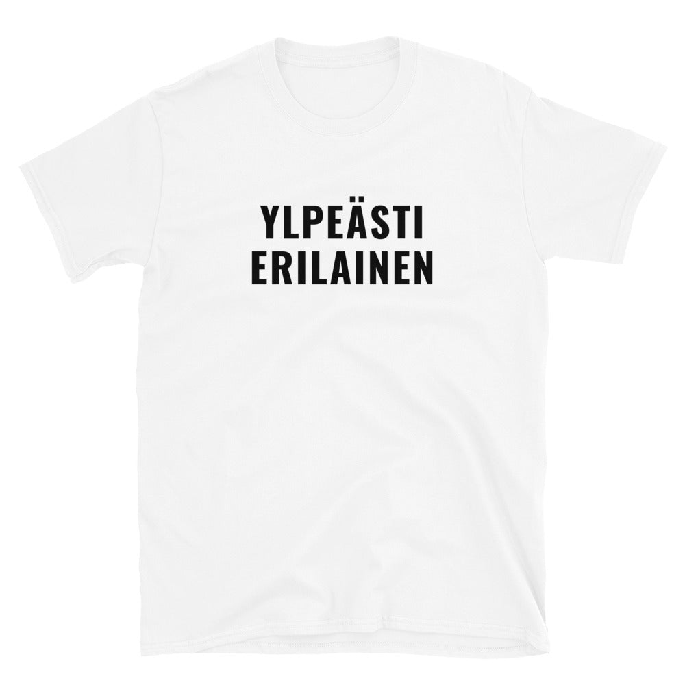 Ylpeästi erilainen t-paita