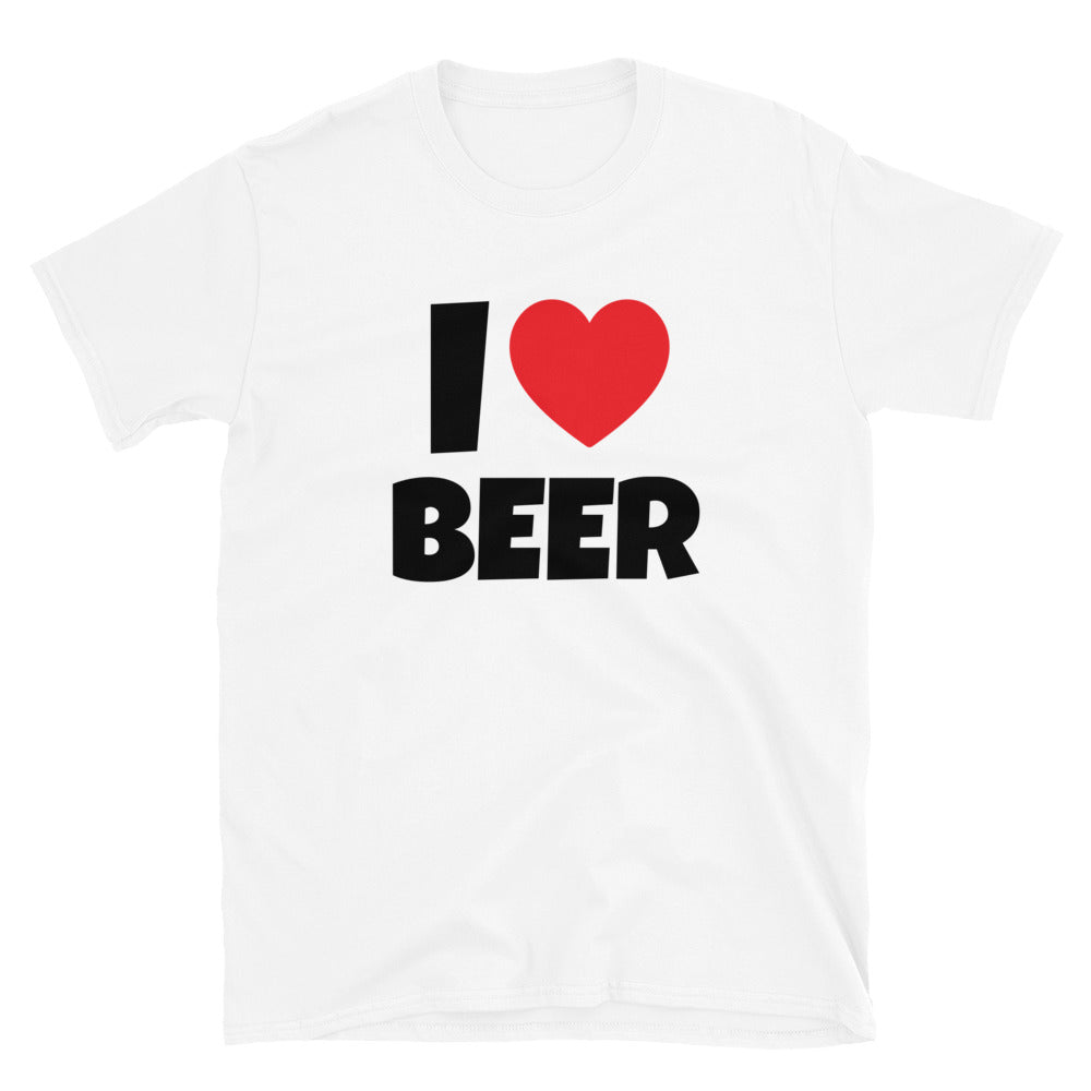 I ❤️ Beer t-paita