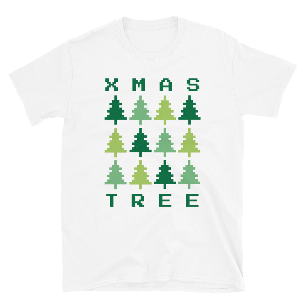 X mas tree t-paita