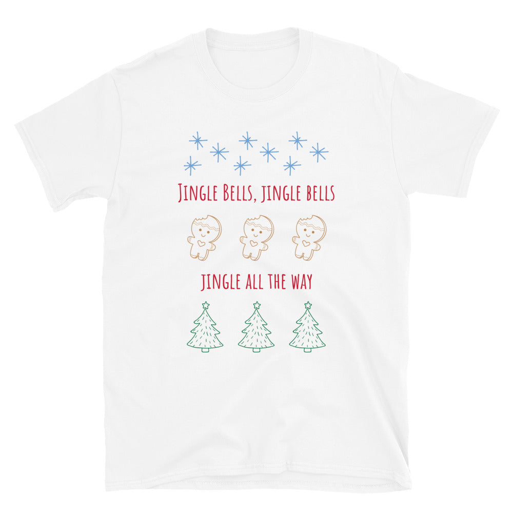 Jingle all the way t-paita