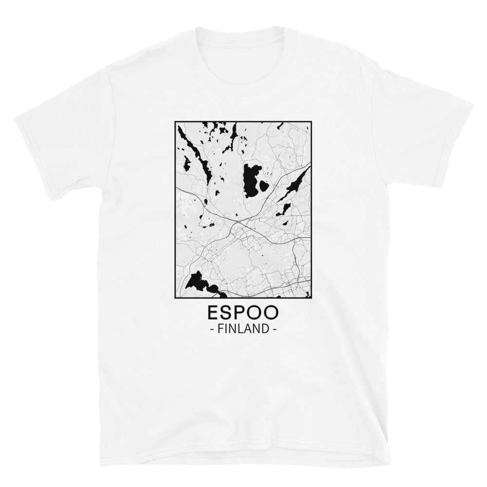 Espoo - kartta t-paita