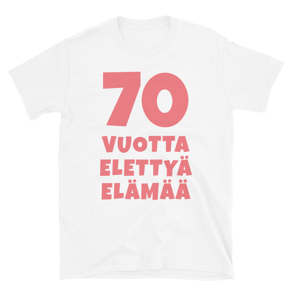 70 vuotta elettyä elämää t-paita
