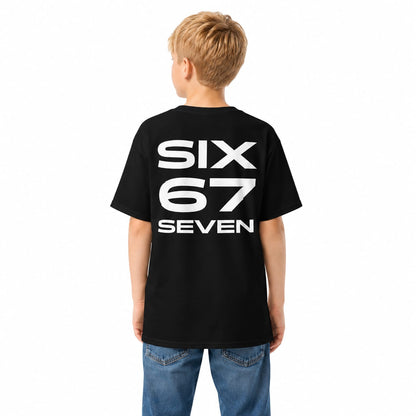 Six Seven selässä lasten t-paita