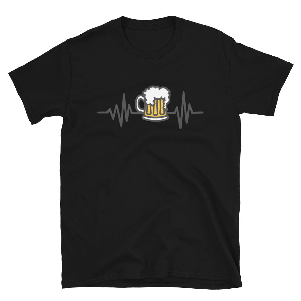 Beer Heartbeat t-paita