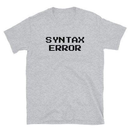 Syntax error t-paita