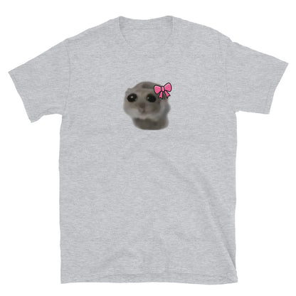 Sad Hamster ribbon t-paita