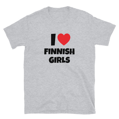 I Love Finnish Girls t-paita