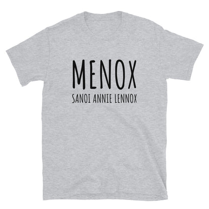 Menox sanoi Annie Lennox t-paita