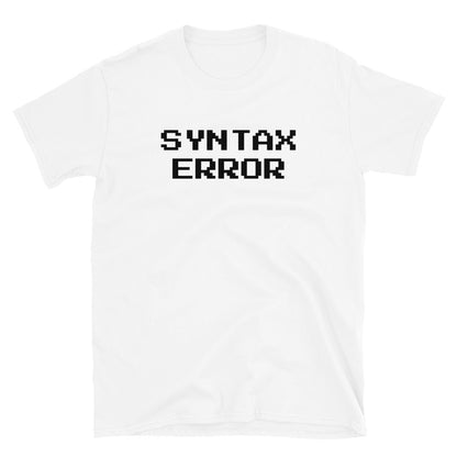 Syntax error t-paita