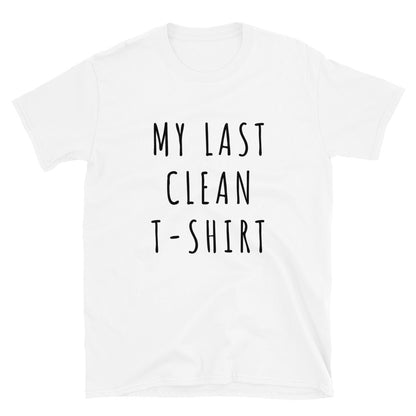 My last clean t-shirt t-paita