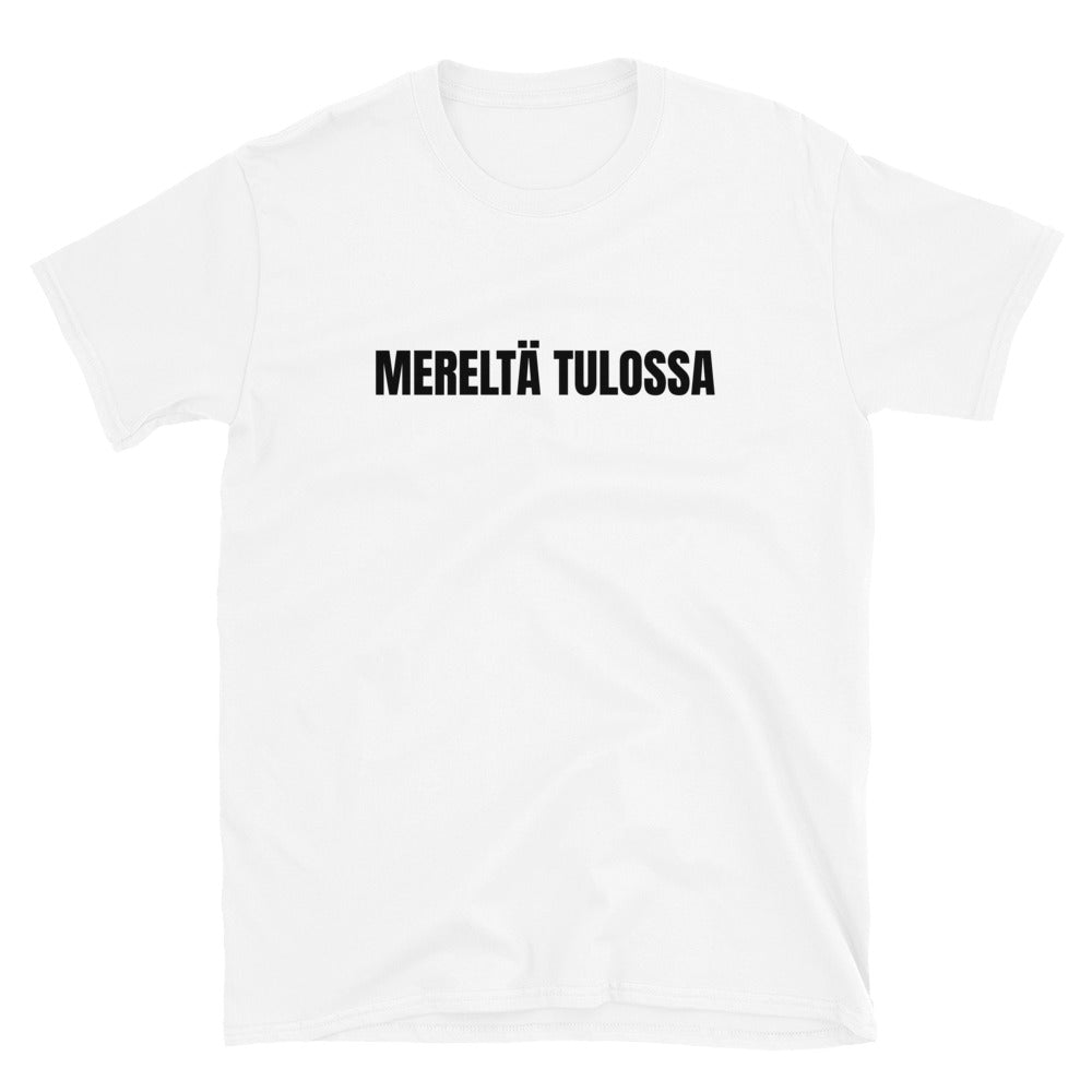 Mereltä tulossa - merelle menossa t-paita