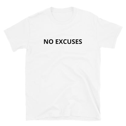 No excuses t-paita