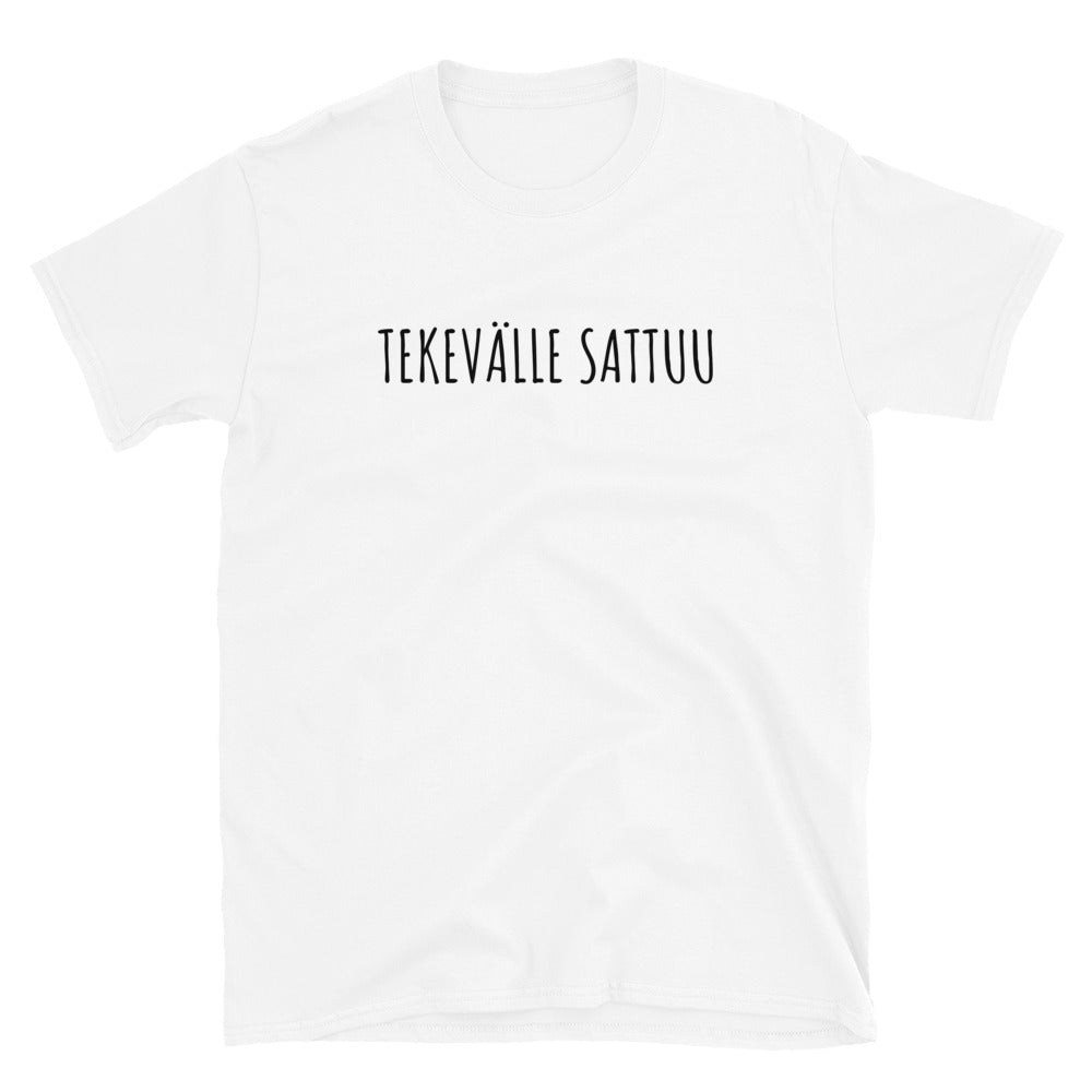 Tekevälle sattuu t-paita