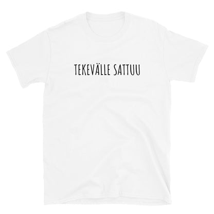 Tekevälle sattuu t-paita