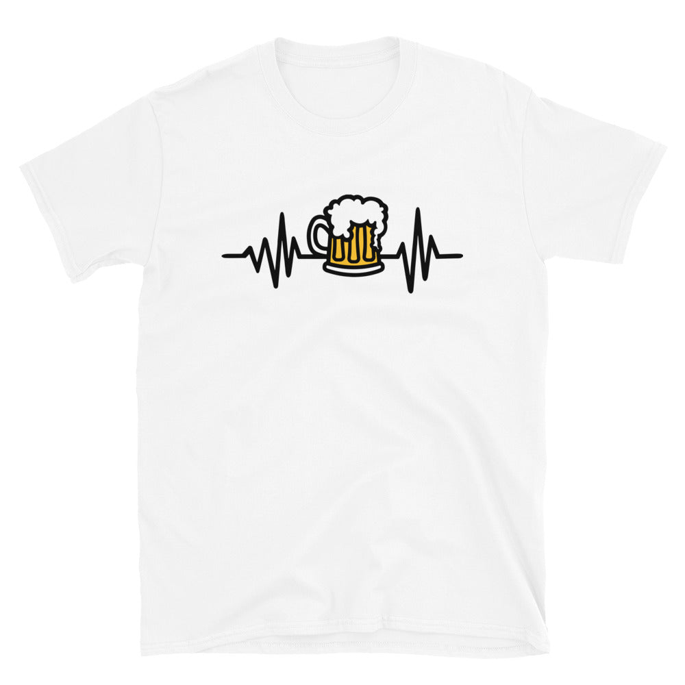 Beer Heartbeat t-paita