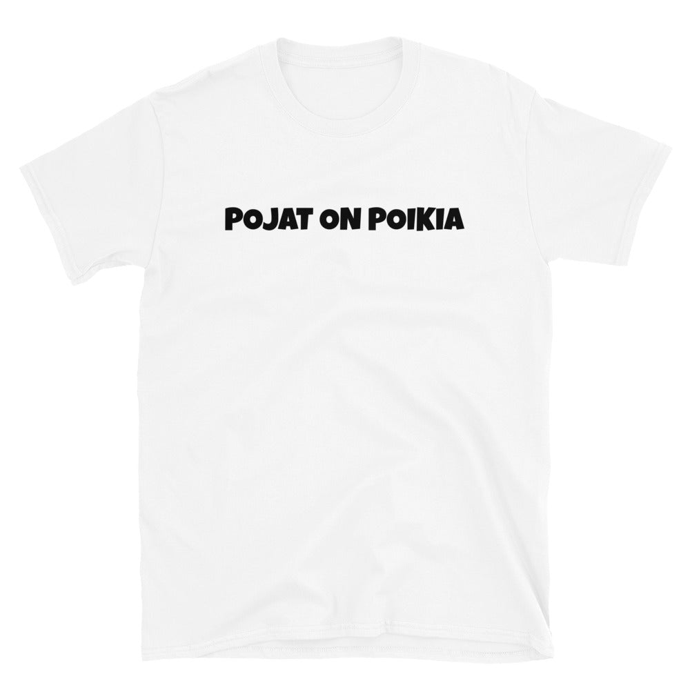 Pojat on poikia t-paita