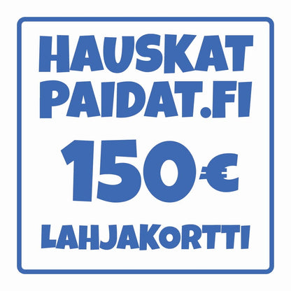 Haustkatpaidat.fi lahjakortti